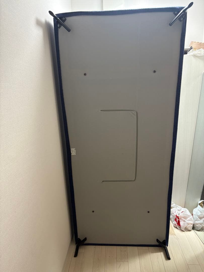 【美品】IDC大塚家具 アームレスソファ ファビオ 幅200㎝ カバーリング仕様