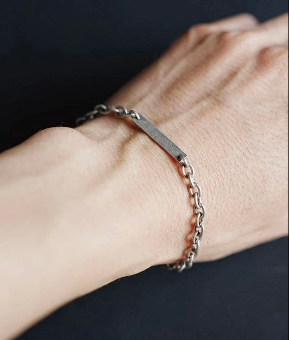 PRY シュウト 011-PLATE-BRACELET 金属製ブレスレット