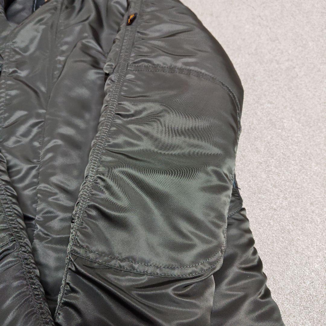 ✨美品✨アルファALPHA N-3B フライトジャケット【L】カーキモッズパーカ