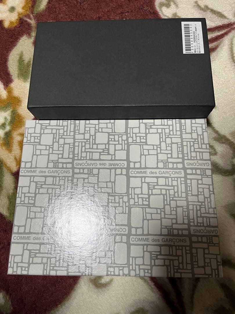 COMME des GARÇONS ブラック長財布 クラッチバック