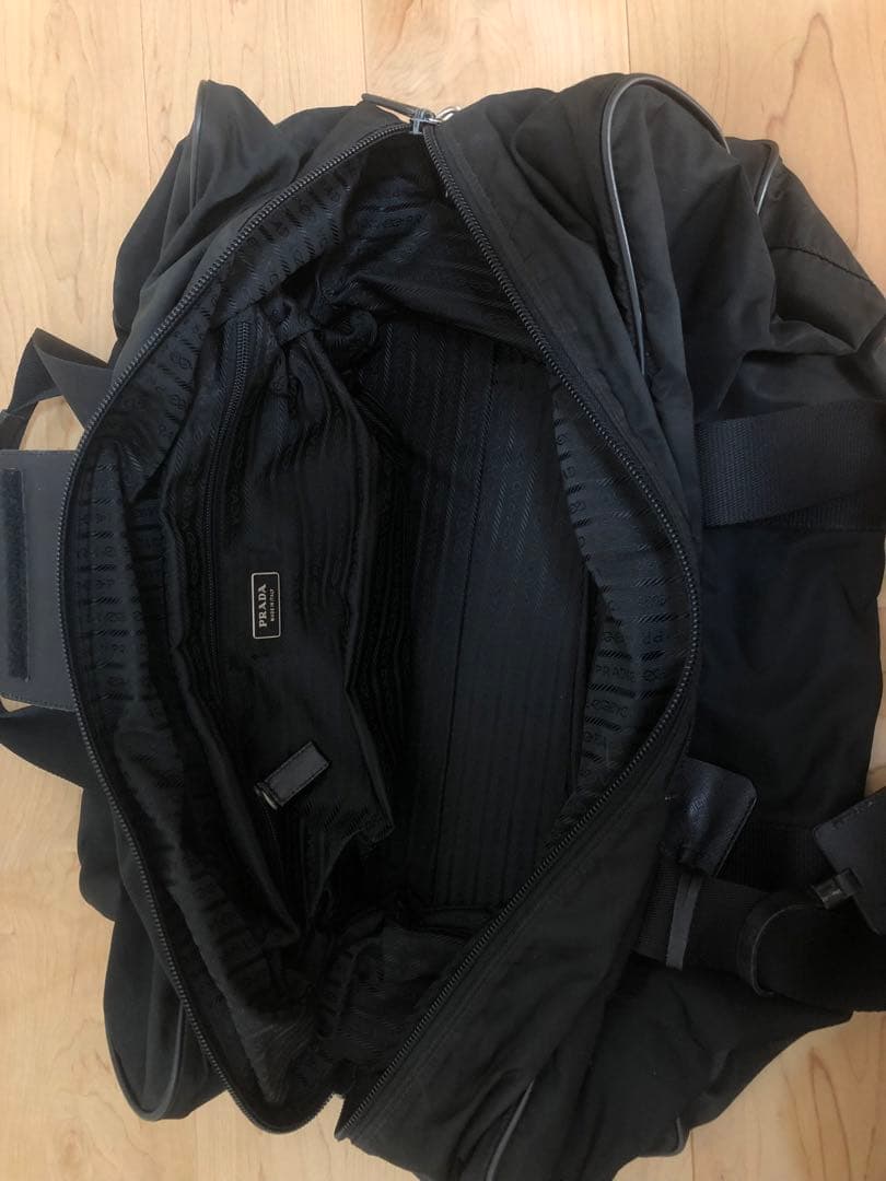 PRADA プラダ★ボストンバッグ★本物・中古・訳有特価