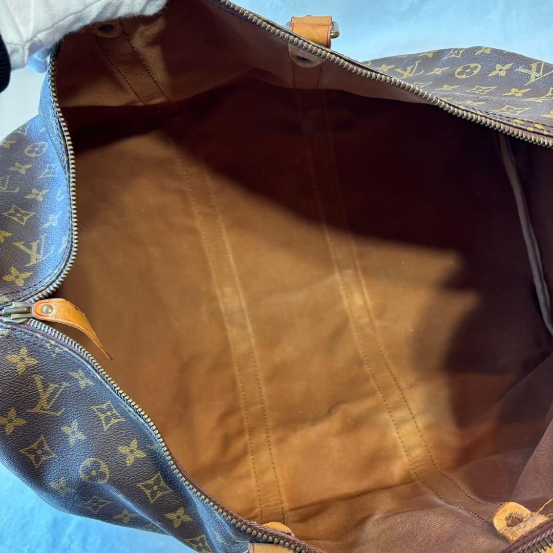 【希少✨】ルイヴィトン　ボストンバッグ　キーポル50レザー　モノグラム