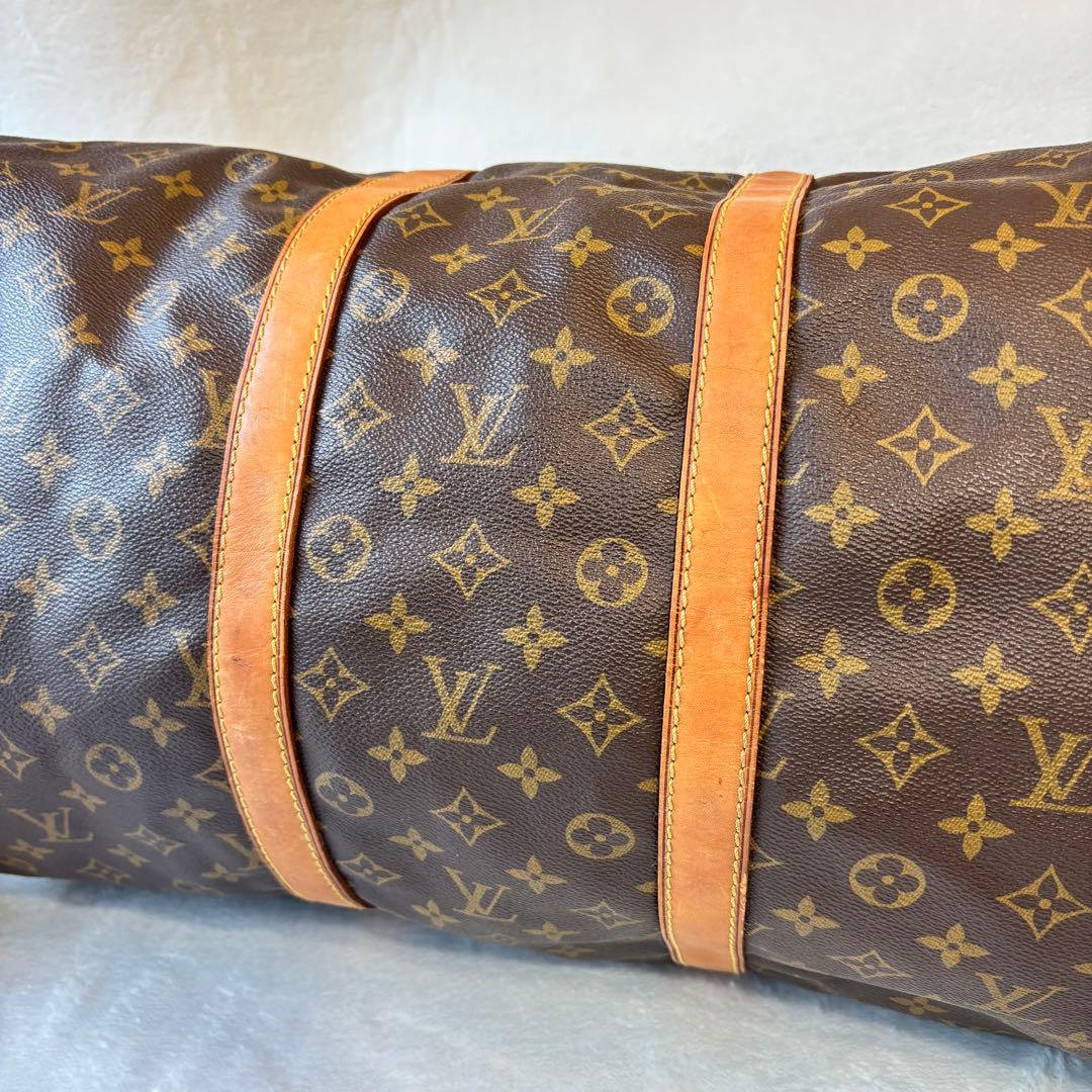 【希少✨】ルイヴィトン　ボストンバッグ　キーポル50レザー　モノグラム