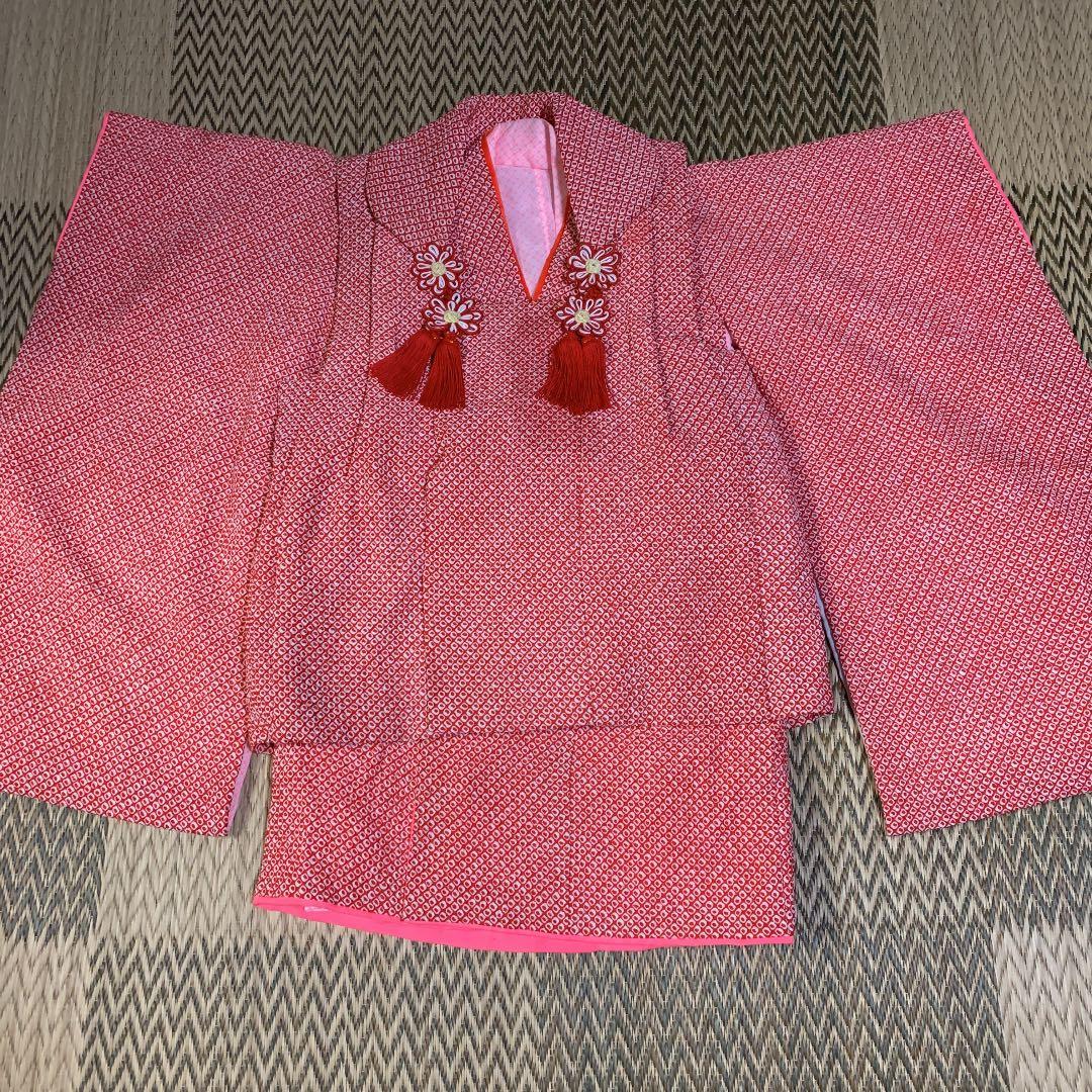 七五三 3歳 着物　2歳