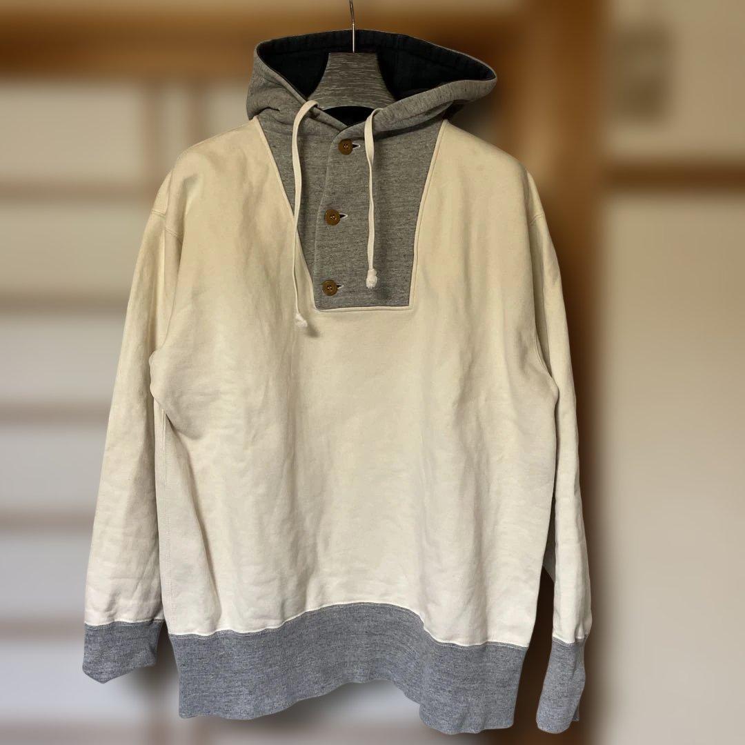 FREEWHEELERS ヘンリーネック スウェットパーカー（サイズ40）