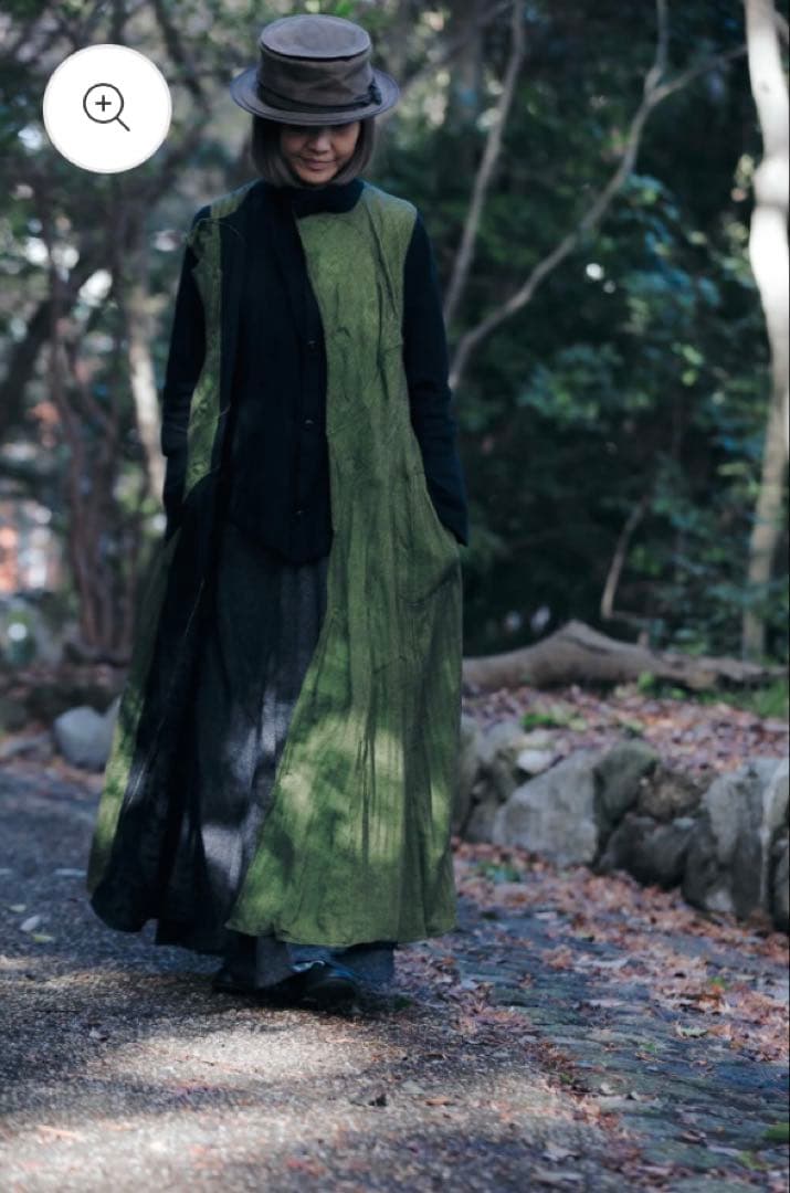 【未使用】K-Kenkyusya ワンピースジレ パープル系 2way