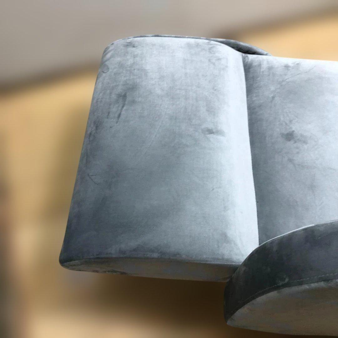 ソファ カウチソファ ファブリック 韓国風 ベロア 収納付き 88205