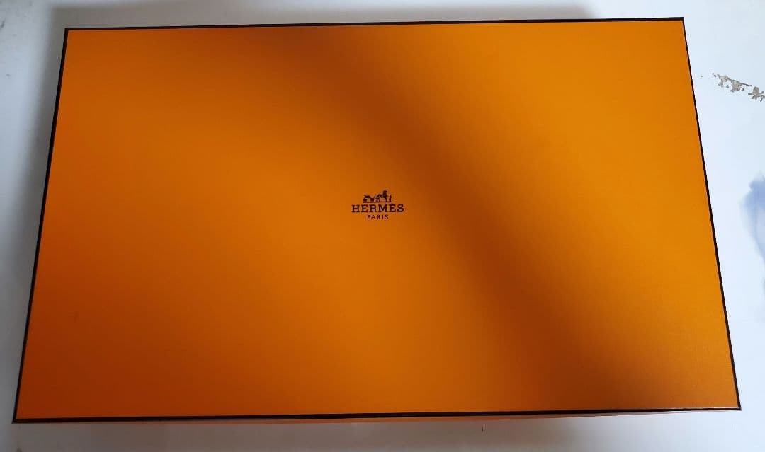 ジ*☆様 希少　HERMES ベージュ リブ編みマフラー