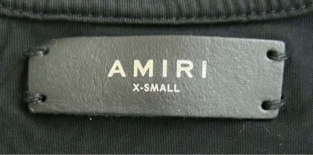 AMIRI アミリフェイスロゴロストボーイUSAコットンプリントロゴN24