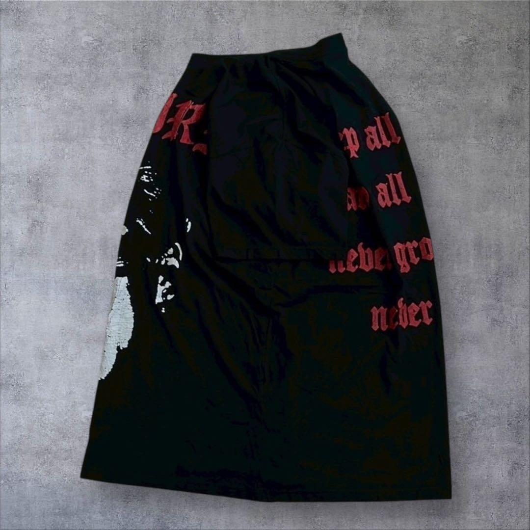 AMIRI アミリフェイスロゴロストボーイUSAコットンプリントロゴN24