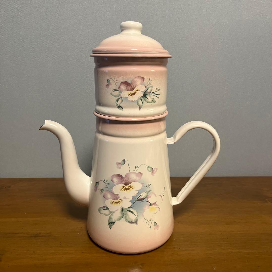 イマン茶漉し付きケトル