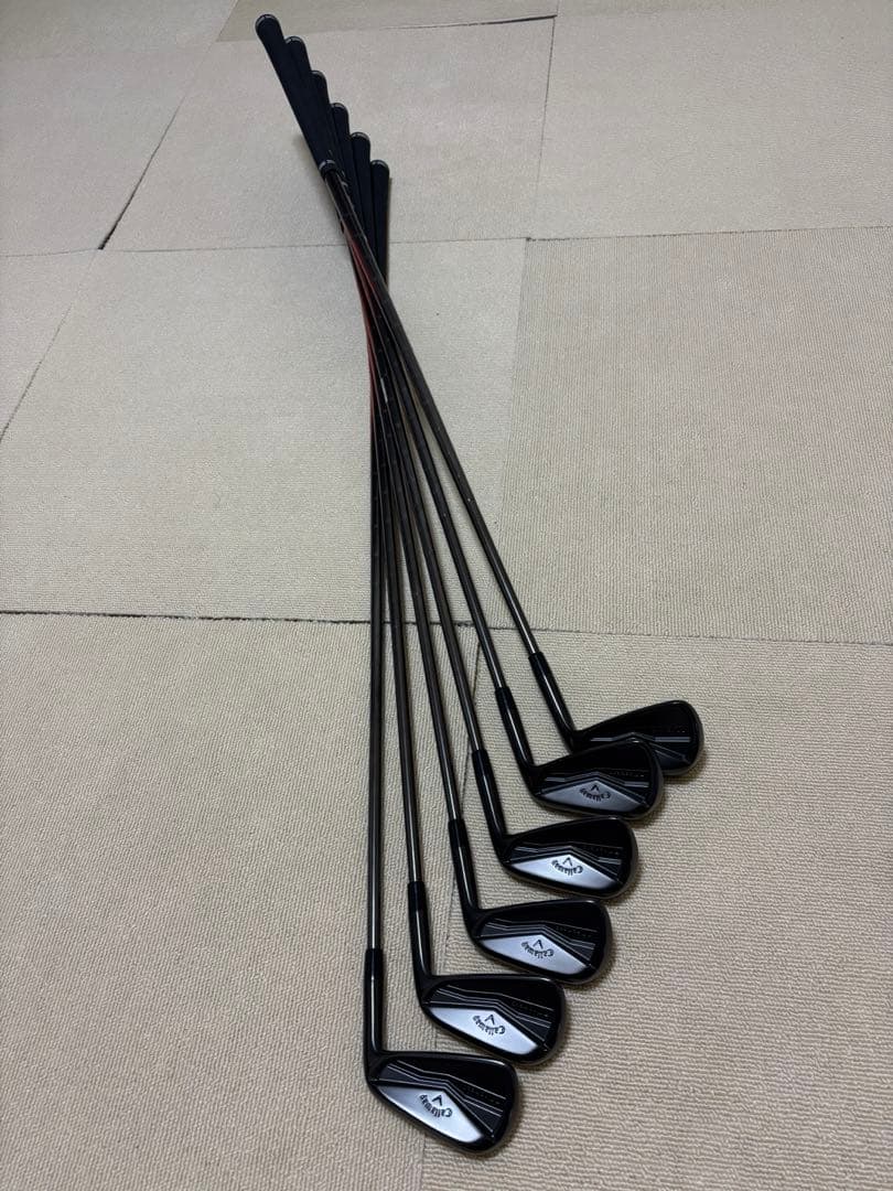 キャロウェイ　X FORGED BLACKアイアンセット