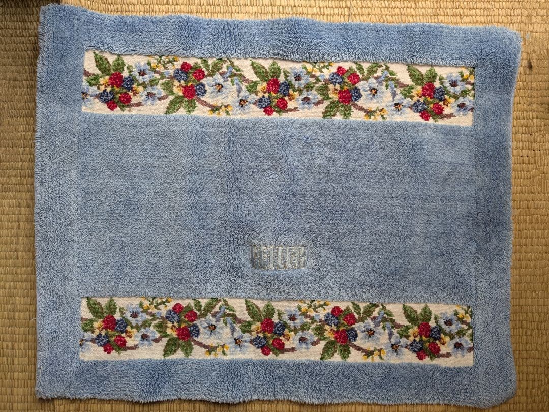 FEILER バスマット ブルー