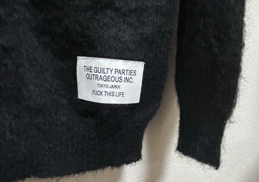 ［美品希少］WACKO MARIAワコマリア　モヘアカーディガンMサイズ