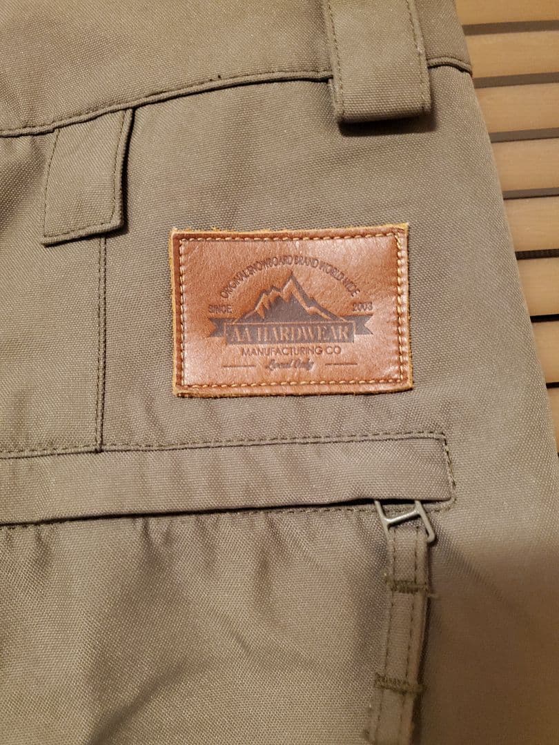 AA hardware スノーボードウェア　上下　３点　セット　ベスト　パーカー