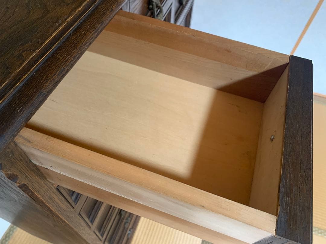 永田良介　神戸家具 木製　チェスト たんす　押入れ　13 引き出し　ビンテージ