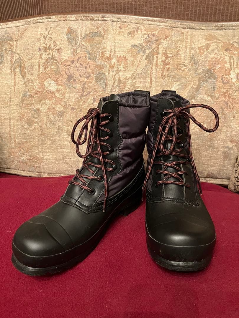 ハンター Hunter スノー レイン ブーツ　黒　ブラック　レディース　美品