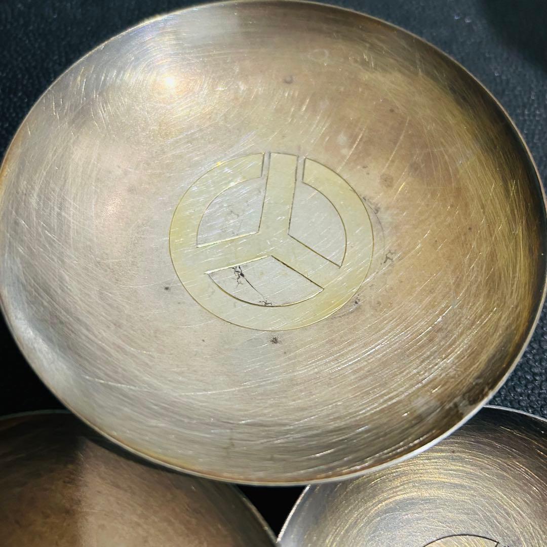 純銀　銀杯　3枚セット　203.1g シルバー　銀　コレクション　銀投資