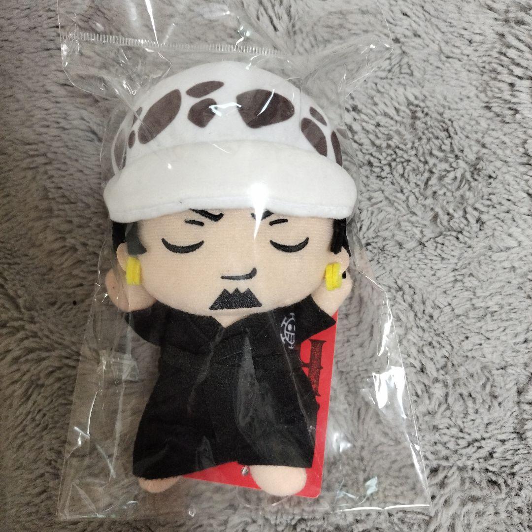 d*3様 ONEPIECEトラファルガー・ロー 極楽湯コラボ ぬいぐるみ缶バッジ