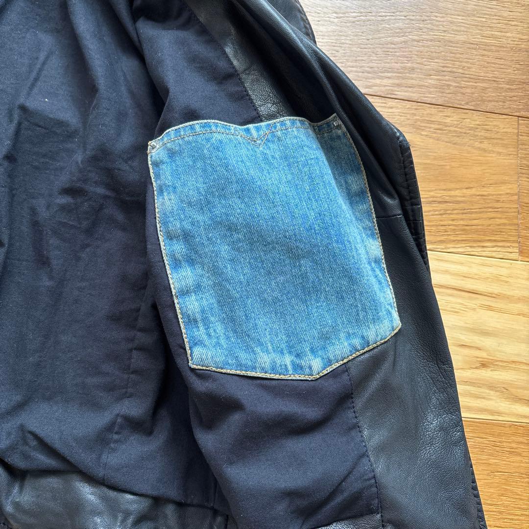 DIESEL ブラック レザージャケット