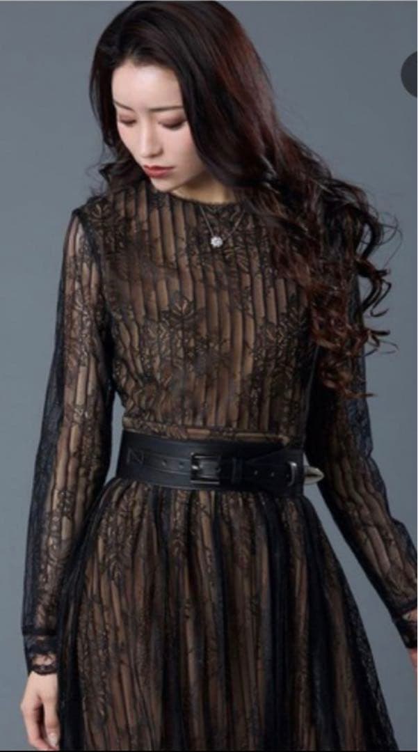 エミリアウィズ　emiriawiz レース　黒　ワンピース