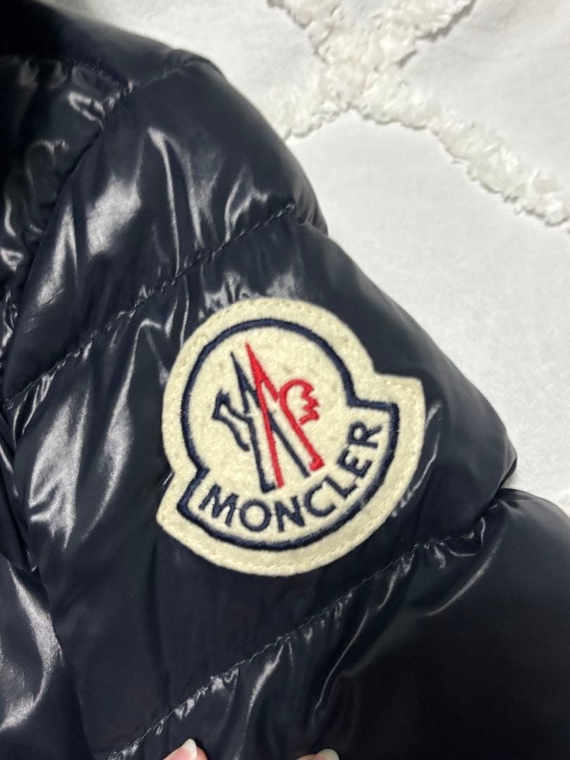 モンクレール クレア ダウンジャケット ロゴワッペン CLAIR サイズ0