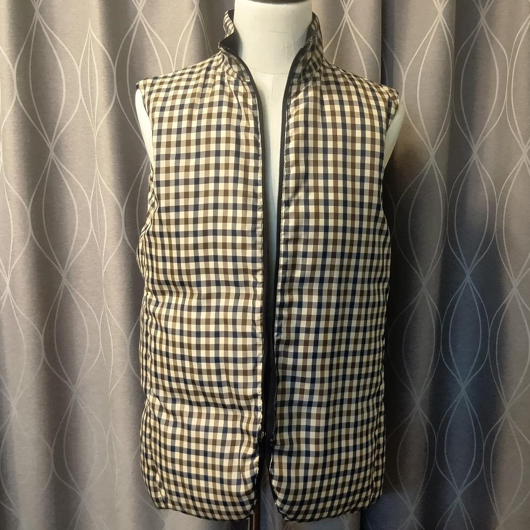 【美品】 aquascutum ライナー付き ステンカラーコート