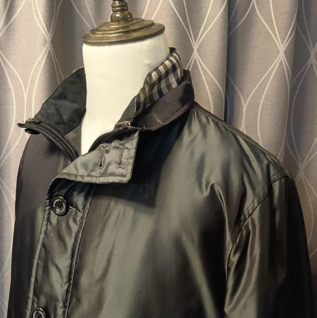 【美品】 aquascutum ライナー付き ステンカラーコート