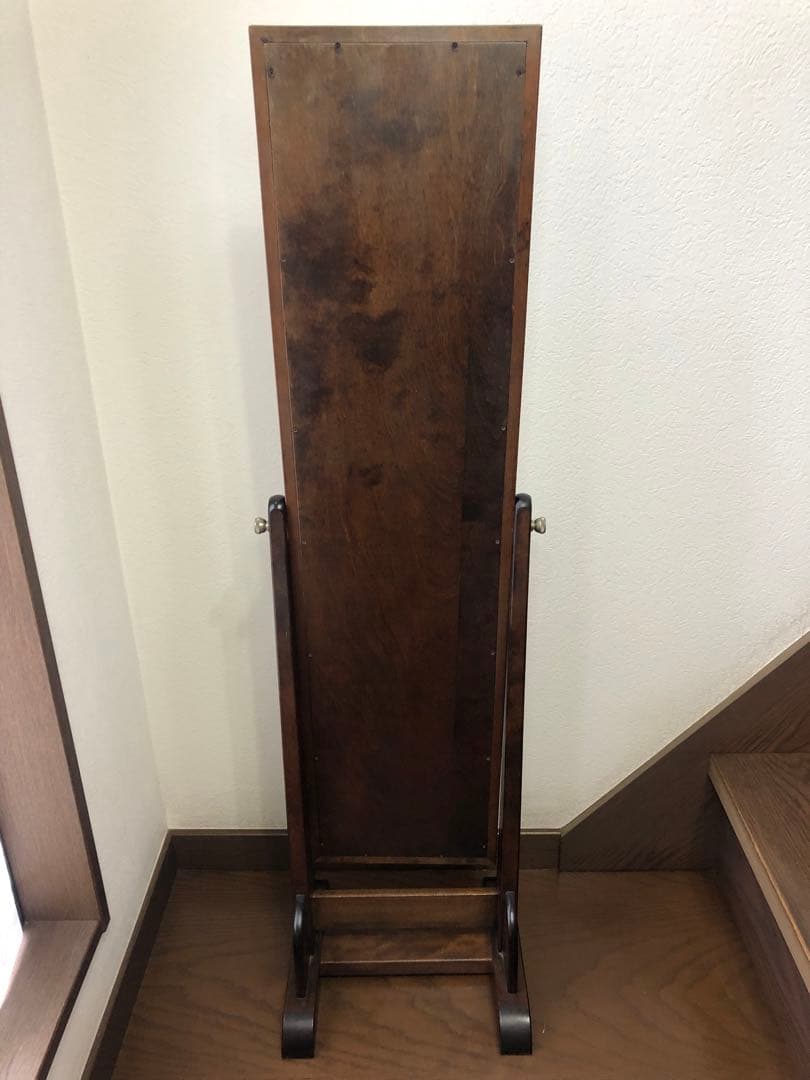 希少サイズ 限定1台 松本民芸家具 姿見 鏡 ミラー ミズメザクラ 送料無料