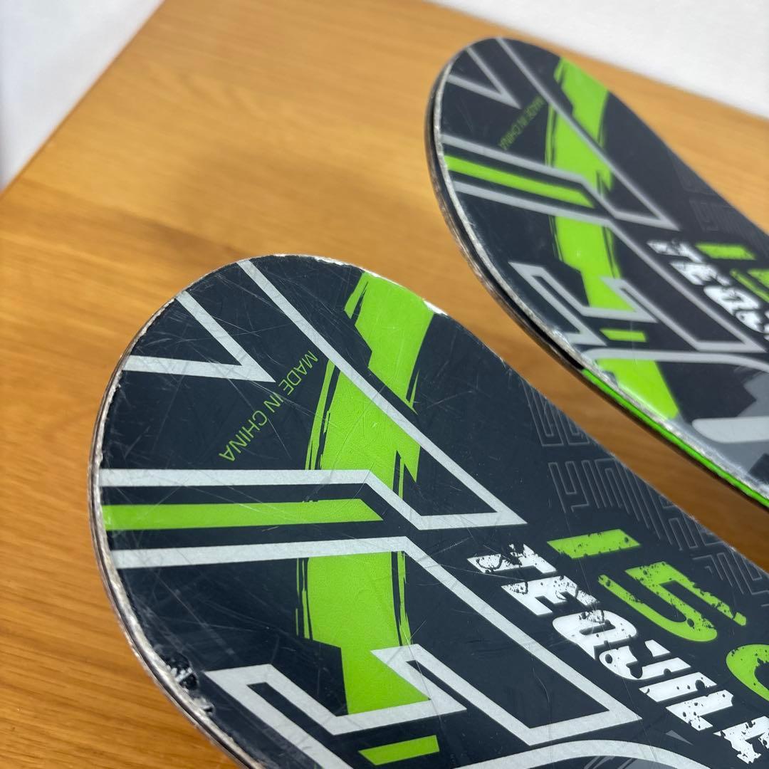 kissmark 150cm フリースタイルスキー板　ツインチップ