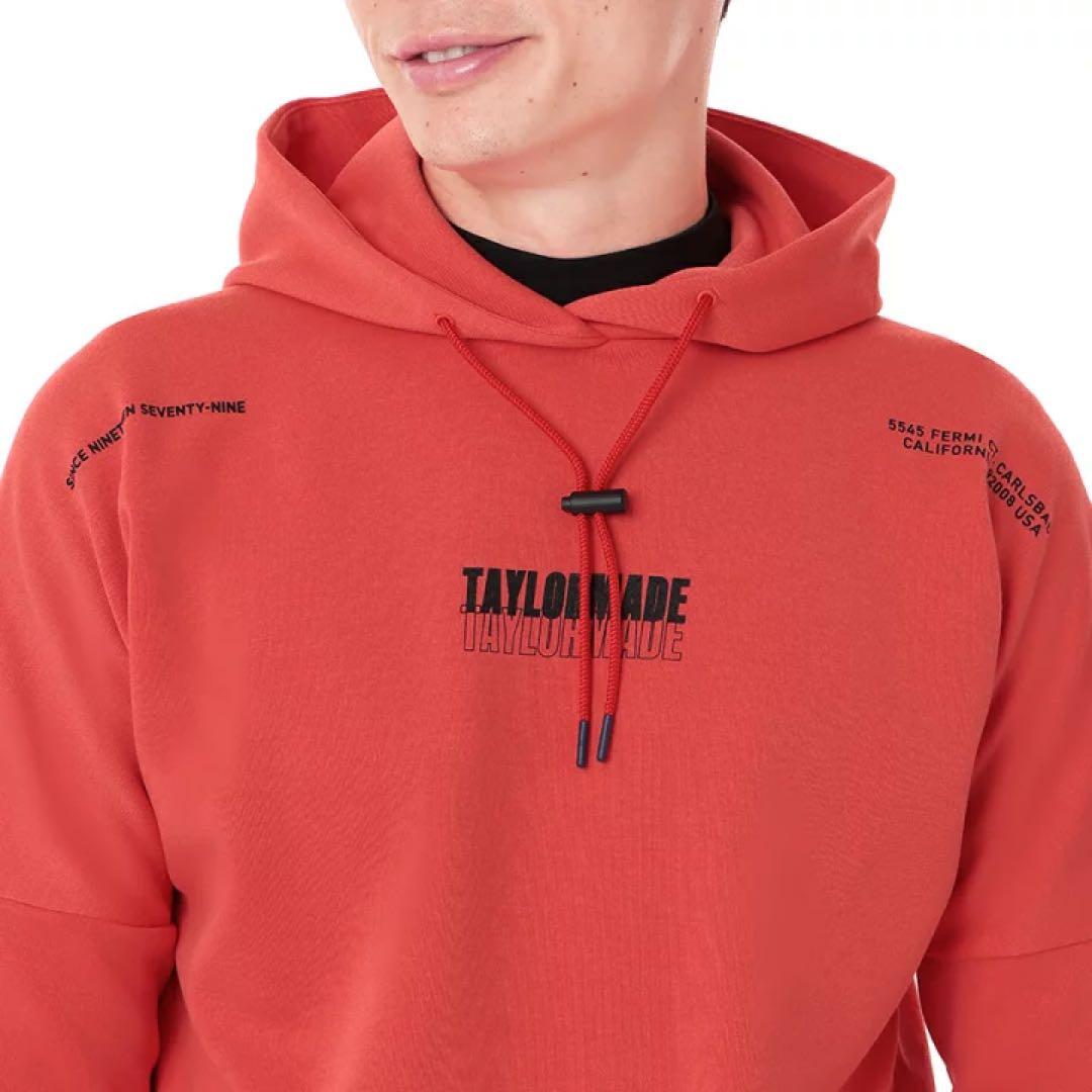 【TaylorMade】新品✨Mサイズ　メンズ　ロゴフード付きトレーナー　秋冬