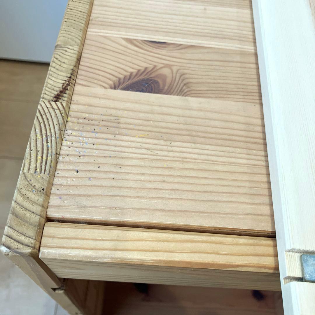 ゆきの　IKEAトロファスト棚板付き　フリサットセット