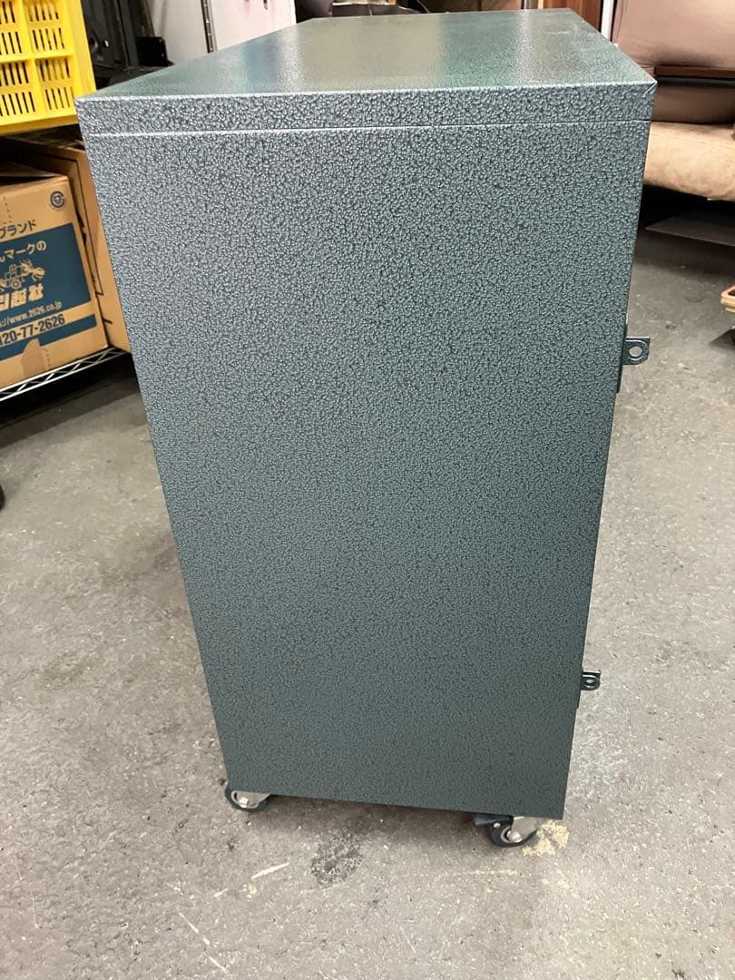 東谷 ラルド チェスト4D グリーン スチール ロッカー