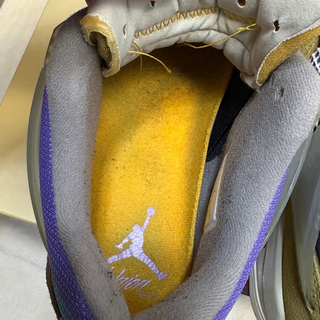 UNION × NIKE AIR JORDAN 4 SP Desert Moss