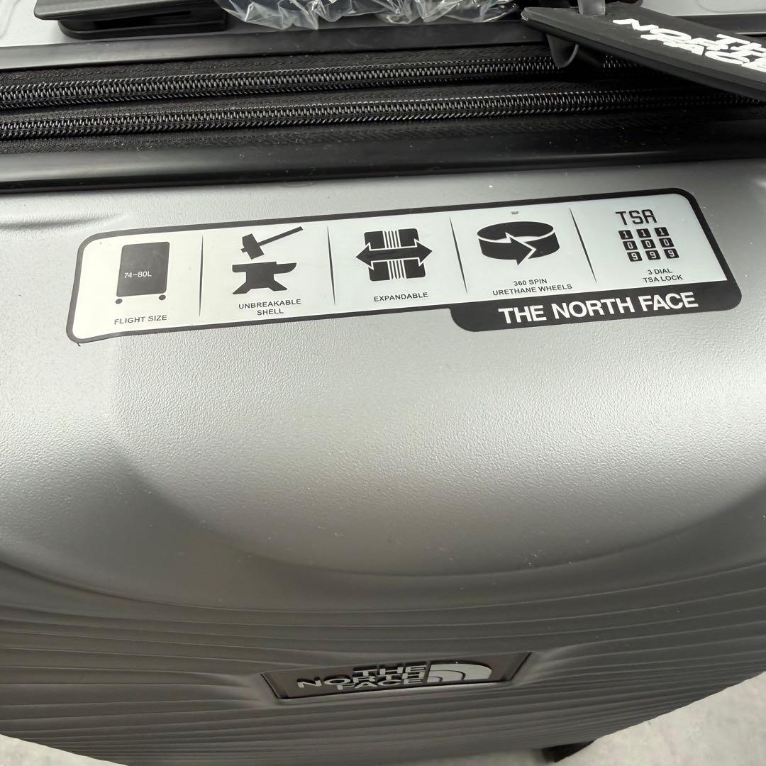 新品 韓国限定 THE NORTH FACE 24 キャリーケース シルバー