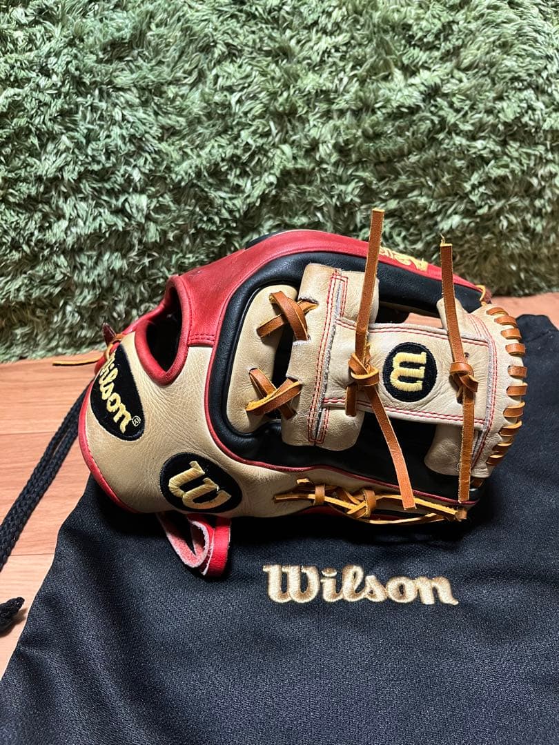 激レア！Wilson A2K DATDUDE 硬式内野手用グラブ 王冠バック風