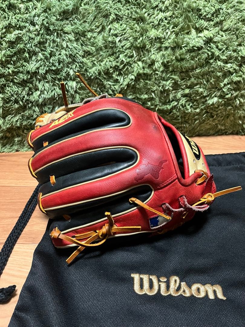 激レア！Wilson A2K DATDUDE 硬式内野手用グラブ 王冠バック風