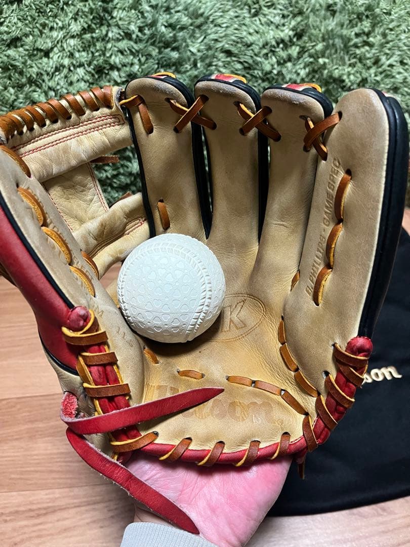 激レア！Wilson A2K DATDUDE 硬式内野手用グラブ 王冠バック風