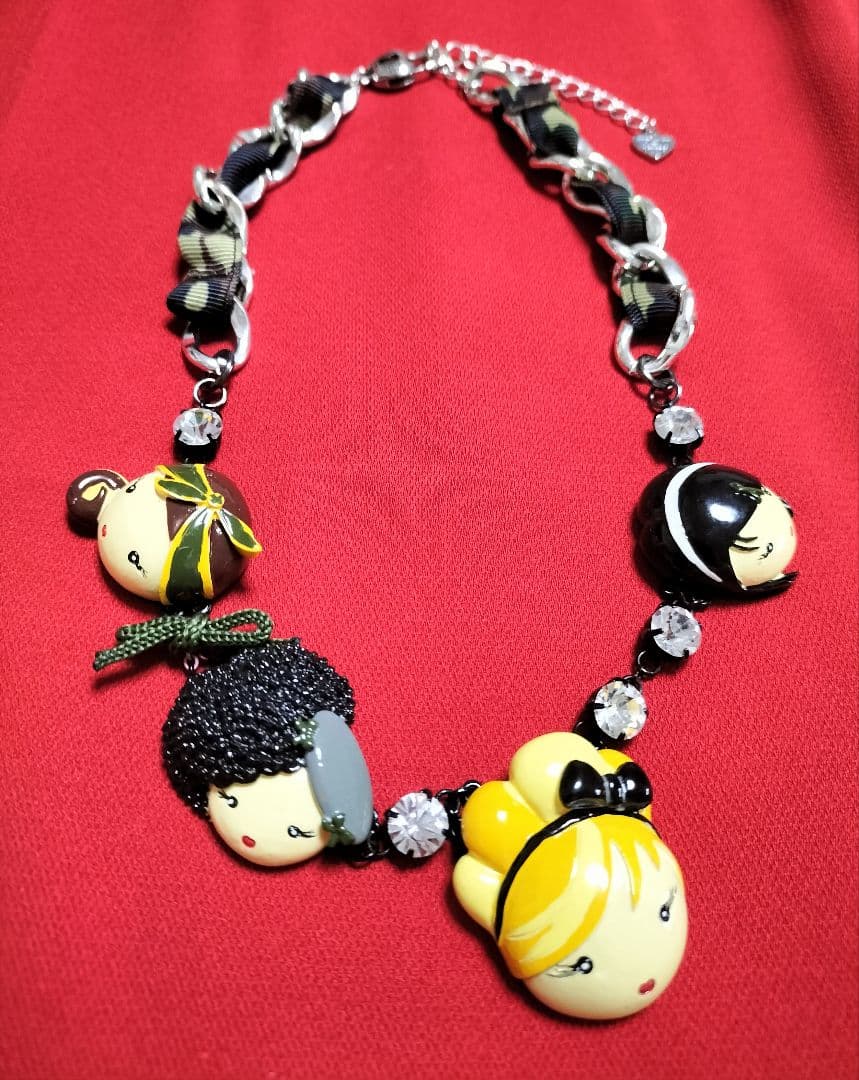 個性的！✨HARAJUKU LOVERS✨立体顔チャーム♡キャラクターペンダント