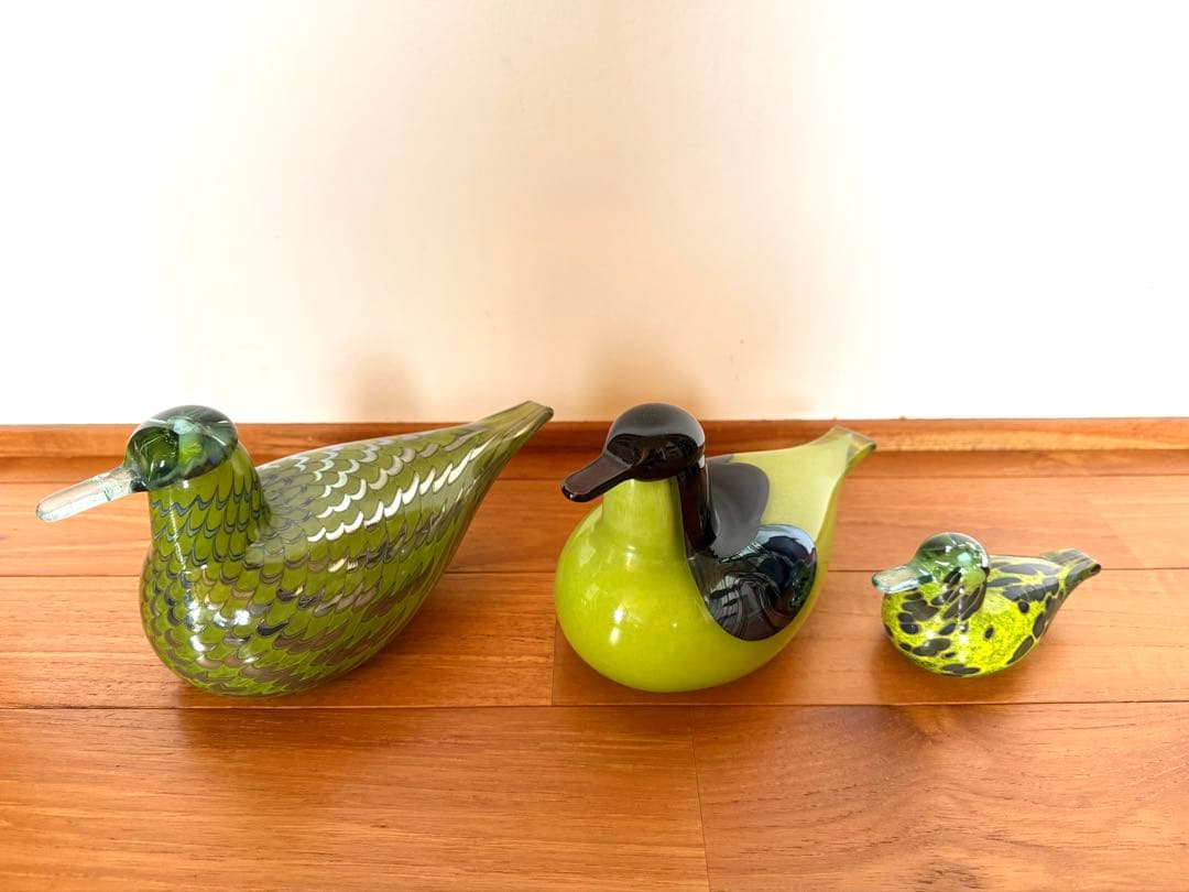 コガモの家族 Common Teal イッタラ バード オイバ・トイッカ