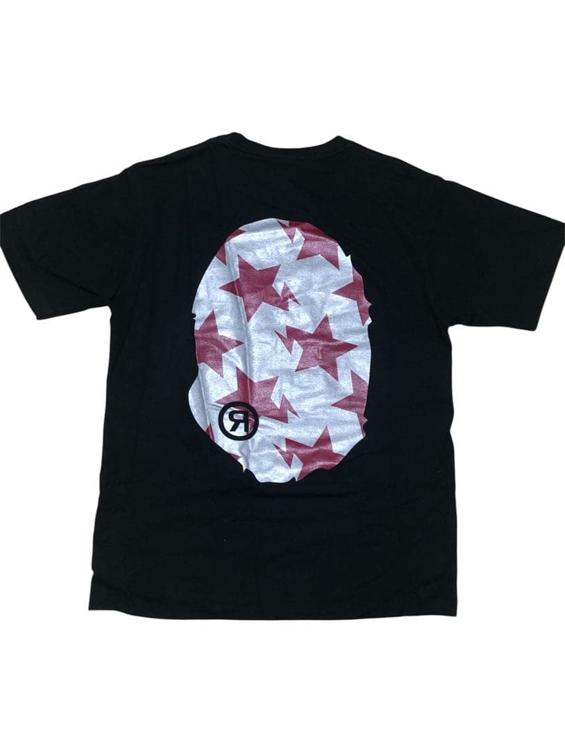 レア エイプ A BATHING APE ベイシング Tシャツ グリッター 星