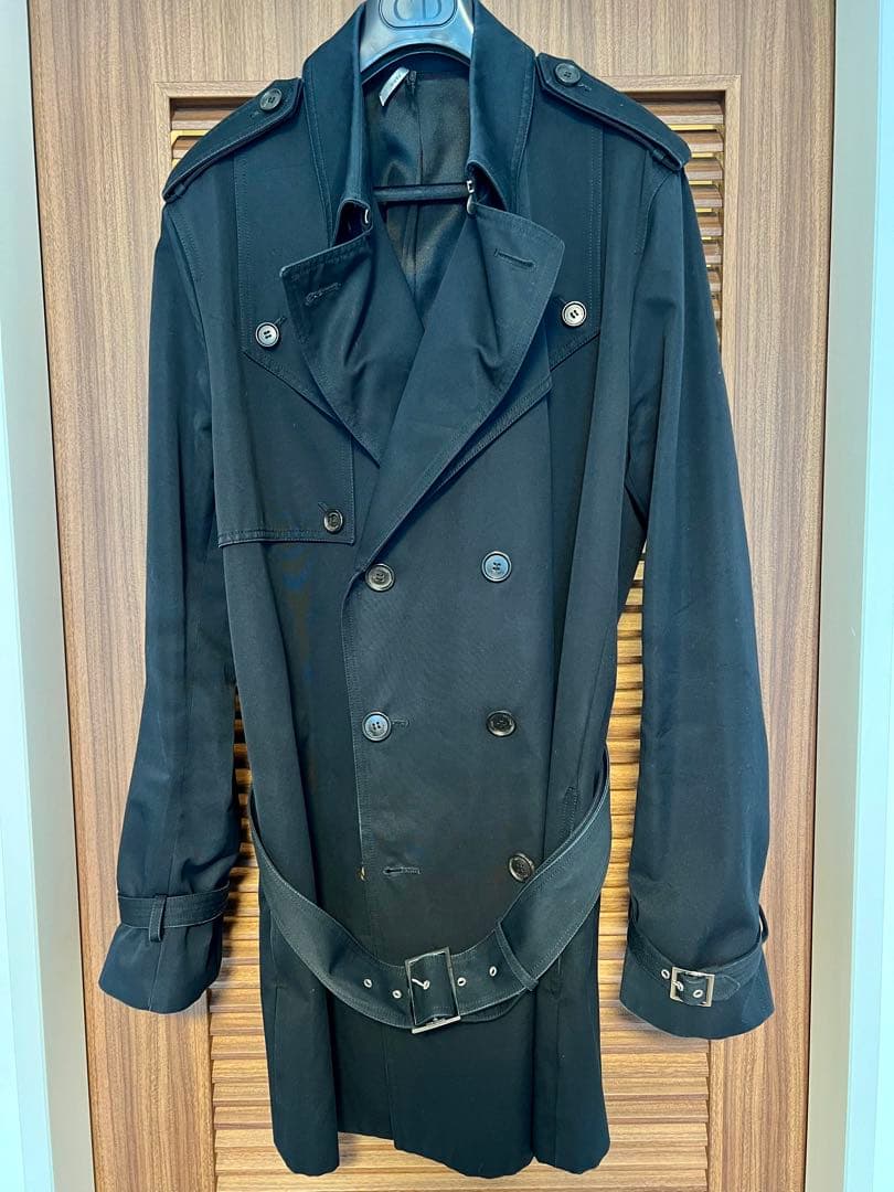 Dior Homme トレンチコート　紺色