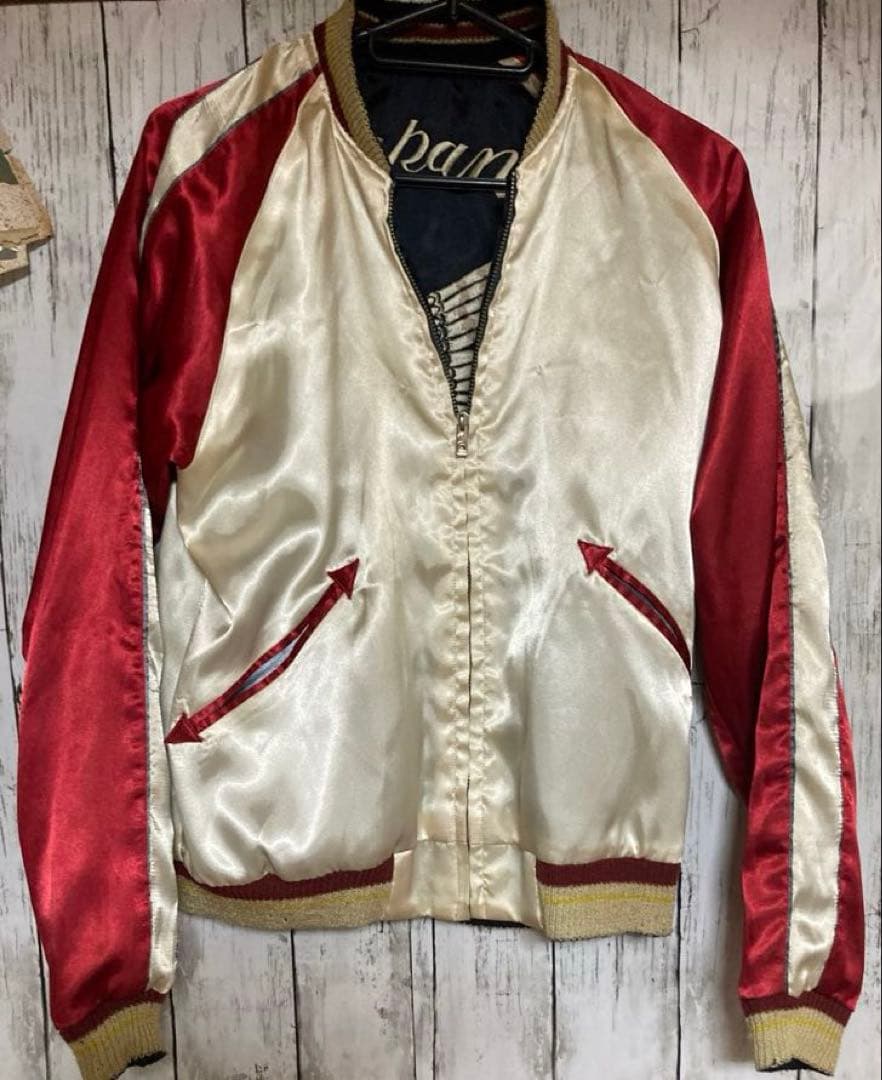 3連休価格東洋エンターブライズ CLOVER LEAF コラボ物スカジャン