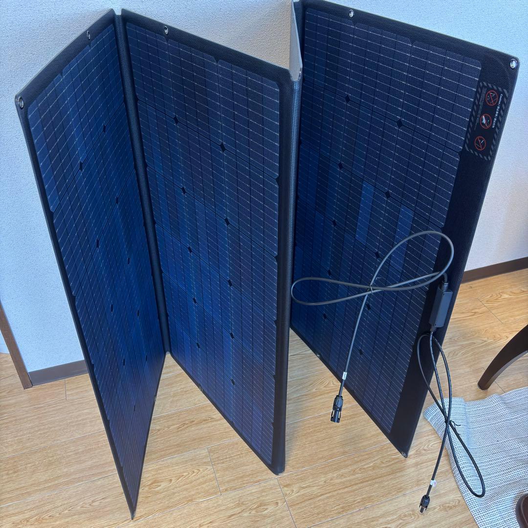 美品★ECOFLOW エコフロー 400Wソーラーパネル