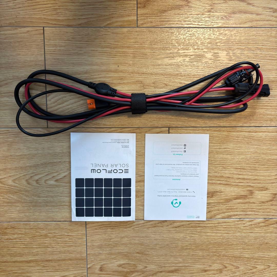 美品★ECOFLOW エコフロー 400Wソーラーパネル