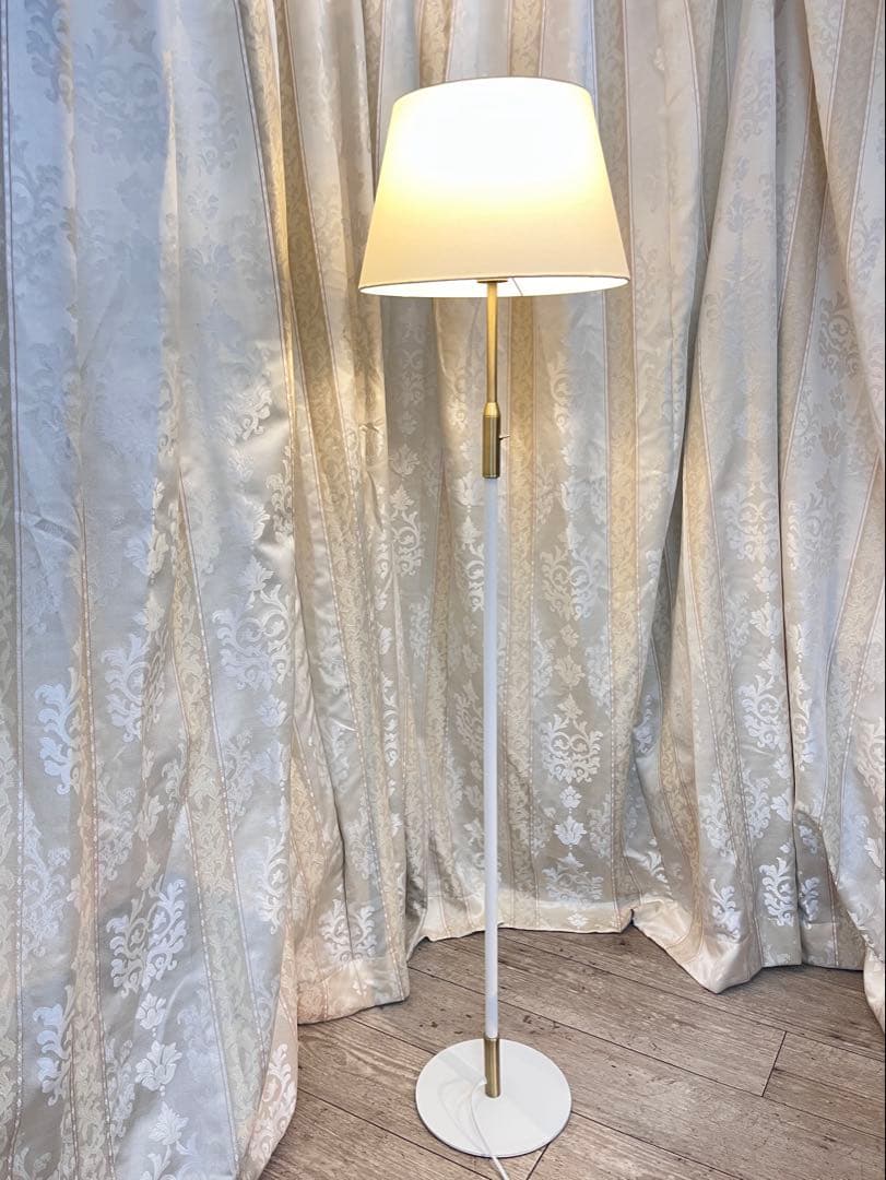 リセノ フロアライト Delicia スマートLED電球付属 ホワイト