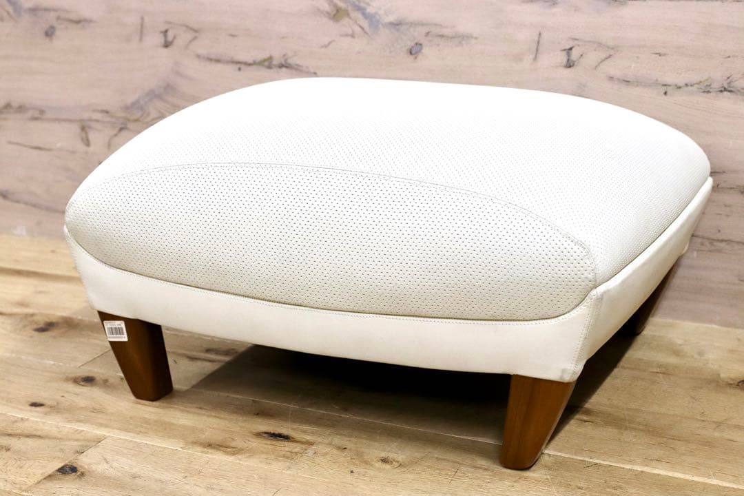 GMGF139○IDC大塚家具 LINLEY リンレイ オットマン フットスツー