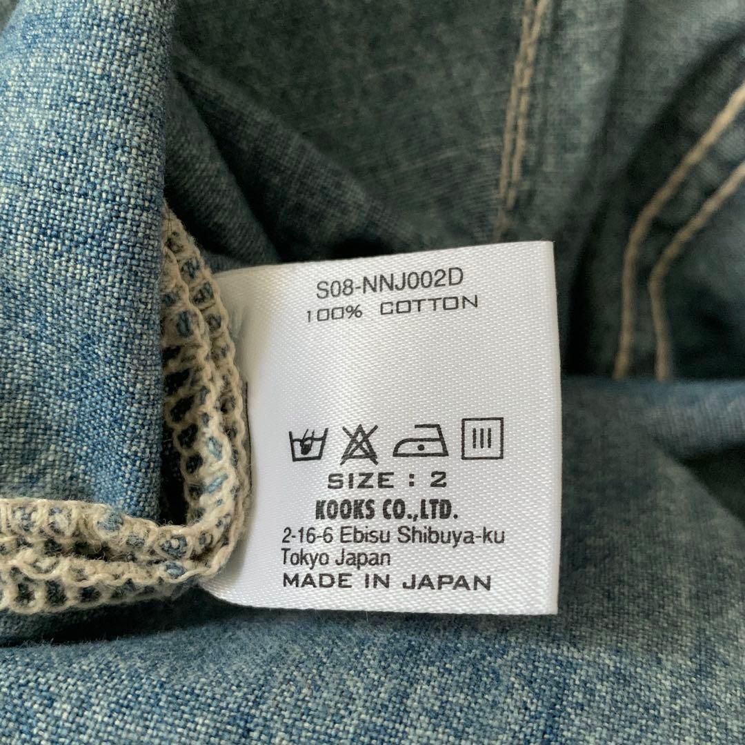 n(n) BY NUMBER (N)INE 　08SSデニムシャツジャケット2