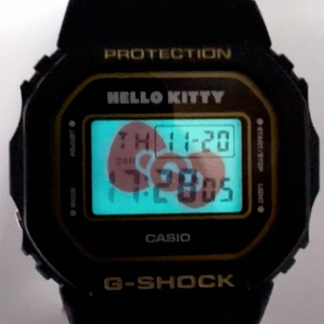 未使用級　ハローキティ50周年記念G-SHOCK コラボ限定モデル