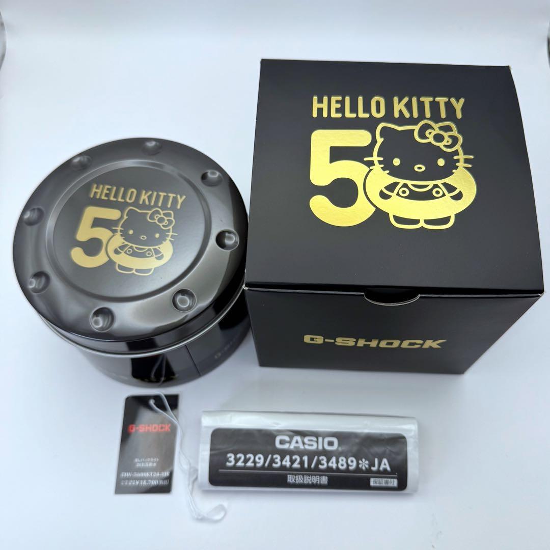 未使用級　ハローキティ50周年記念G-SHOCK コラボ限定モデル